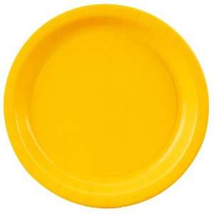 Lets Party By Creative Converting School Bus Yellow (Yellow) Dinner 