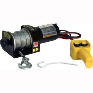 Electric Winch Dc12Vx0.85Hp Magnet Cap2000Lbs