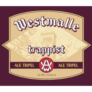 Westmalle Tripel Trappist Ale Belguim 11.2oz.