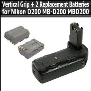 com New Vertical Battery Grip for Nikon D200 MB D200 MBD200 + 2 Nikon 