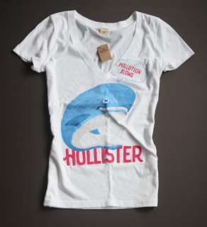 NWT Hollister HCO Bettys Graphic Crew Tee Top T Shirt M  