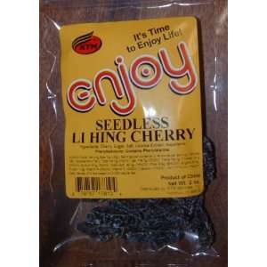 Enjoy Brand Seedless Li Hing Cherry (6 Grocery & Gourmet Food