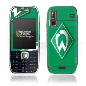   Skins for Nokia E75   Werder Bremen gr?n Design Folie Electronics
