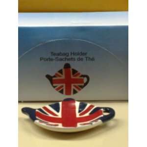  union jack teabag holder x1 [Kitchen & Home]