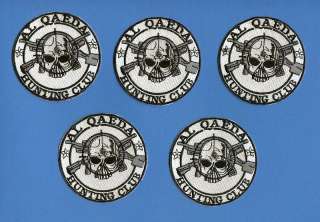 Lot Navy Seal Al Qaeda Hunting Club Patches Crests  