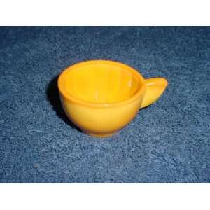  Toy Akro Agate Lg Interior Panel Pumpkin Marbelized Cup 
