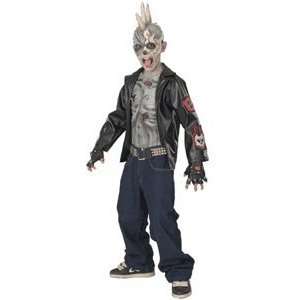  Punk Zombie Child Halloween Costume Size 12 14 Toys 