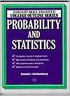 College Outline for Probability and Statistics, (0156016761 