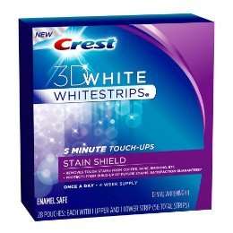 CREST 3D WHITESTRIPS STAIN SHIELD 56 COUNT   NO BOX  