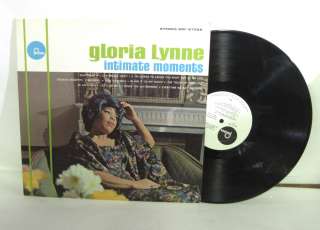 GLORIA LYNNE INTIMATE MOMENTS WHITE LABEL PROMO LP  