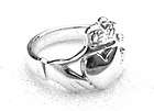 Irish CLADDAGH Love Ring 925 Silver Size 6 ccj BS12 items in Cats 