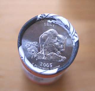 2005 Kansas P & D Quarter Mint Rolls R46  