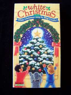WHITE CHRISTMAS Classically Animated with BING CROSBY Singing 1995 VHS 
