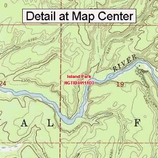   Map   Island Park, Idaho (Folded/Waterproof)
