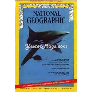  Vintage Magazine Feb 1968 National Geographic Everything 