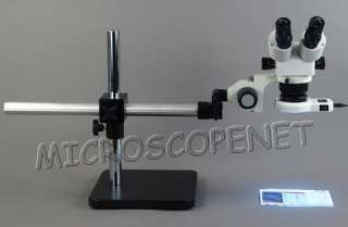 5x 80x Boom Stand Stereo Microscope + 54 LED Cold Light  