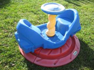 Little Tikes Whirly Rocket Sit And Spin 2 Riders RARE Pick Up Only 