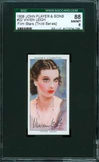   & Sons #22   Vivien Leigh   SGC 88    Gone With The Wind Star  