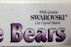 ANNALEE Birthstone BEAR w/Swarovski crystal heart   MWT  