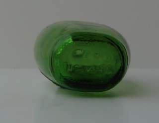 Wheaton Bottle Green Glass George Washington 3  
