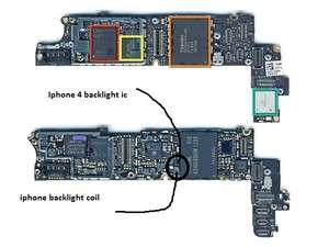 IPhone 4 backlight repair coil  