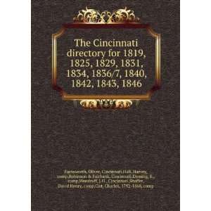   Cincinnati,Shaffer, David Henry, comp,Cist, Charles, 1792 1868