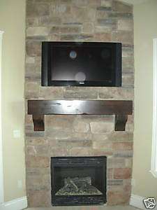 New Wasatch Knotty Alder Fireplace Mantle  