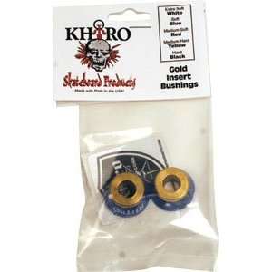  Khiro Gold Insert Bushing Set 85a Soft Blue Sports 
