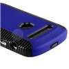   Blue Hard Hybrid Case+Privacy Guard+USB For BlackBerry Bold 9900 9930