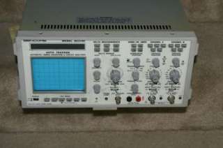   AutoTracker SC3100 100 MHz Oscilloscope Waveform Analyzer DVM  