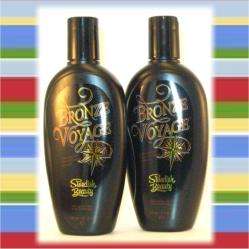 LOT 2 Swedish Beauty BRONZE VOYAGE Tanning Bed Lotion 054402650813 
