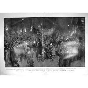    1900 Ladysmith Pall Mall London Celebrations Scene