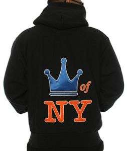 NWT $121 J. Money Collection KING OF NEW YORK Hoody XL  