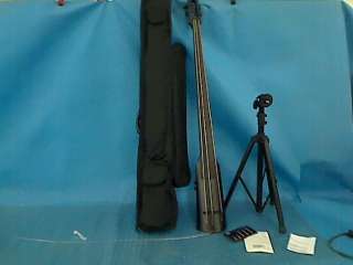 NS Design NXT 4 String Electric Double Bass   Black Satin  