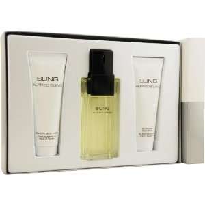 SUNG by Alfred Sung Perfume Gift Set for Women (SET EDT SPRAY 3.4 OZ 