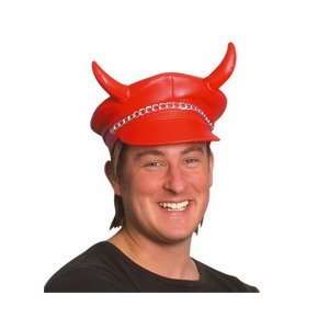  Jokingaround.Co.Uk Red Mohawk Biker Hat Toys & Games