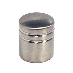  Nouveau   1 three ring cylinder knob in brushed satin 