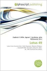 Lotus 49, (6131753326), Frederic P. Miller, Textbooks   