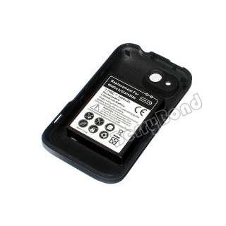   Extended Battery + Back Door Case Cover For HTC Wildfire S A510e G13