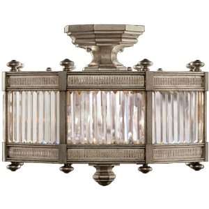  Fine Art Lamps 455840, Belgrave Square Round Crystal Semi 