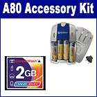 Canon Powershot A80 Camera Accessory Kit By Synergy (Memory Card 