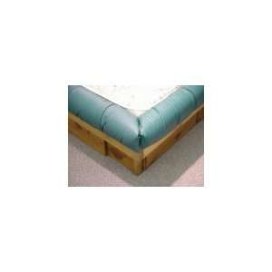  Waterbed Padded Rails 3pc Krinkle Fabric