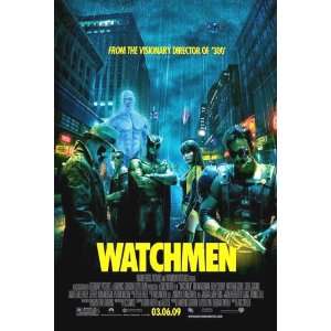  Watchmen Original Double Sided 27x40 Movie Poster   Not A 