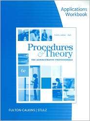 Workbook for Fulton Calkins/Stulzs Procedure and Theory for 