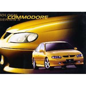  2002 Holden Commodore Sales Brochure Book 