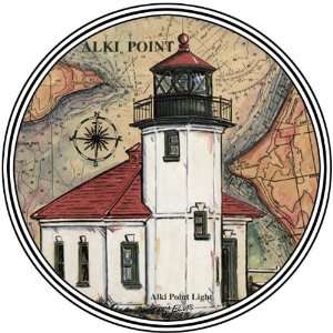  Alki Point Absorbent Coasters