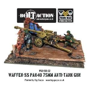  Bolt Action 28mm Waffen SS PAK 40 Toys & Games