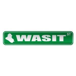   WASIT ST  STREET SIGN CITY IRAQ