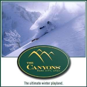  1 Day Adult Lift Ticket   The Canyons