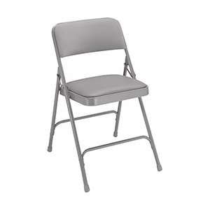  National Public Seating Corp 1204 Padded Metal Folding Chair 